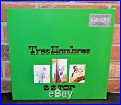 ZZ TOP Tres Hombres, Limited JALAPENO GREEN VINYL LP Gatefold New & Sealed