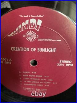 (creation Of) Sunlight Super Rare Original Vinyl On Windi Ex Shape
